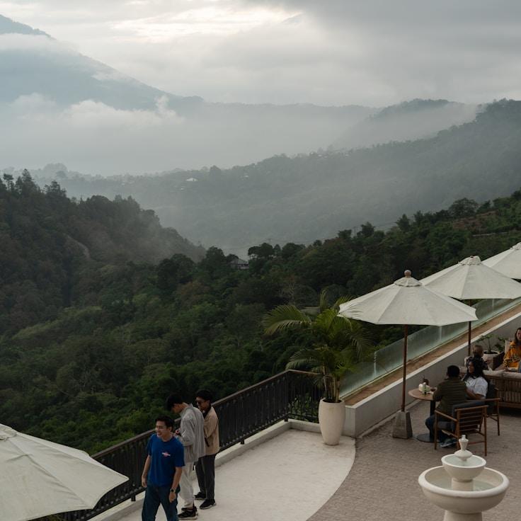 Kids playground area in Italy